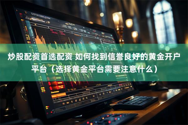 炒股配资首选配资 如何找到信誉良好的黄金开户平台（选择黄金平台需要注意什么）